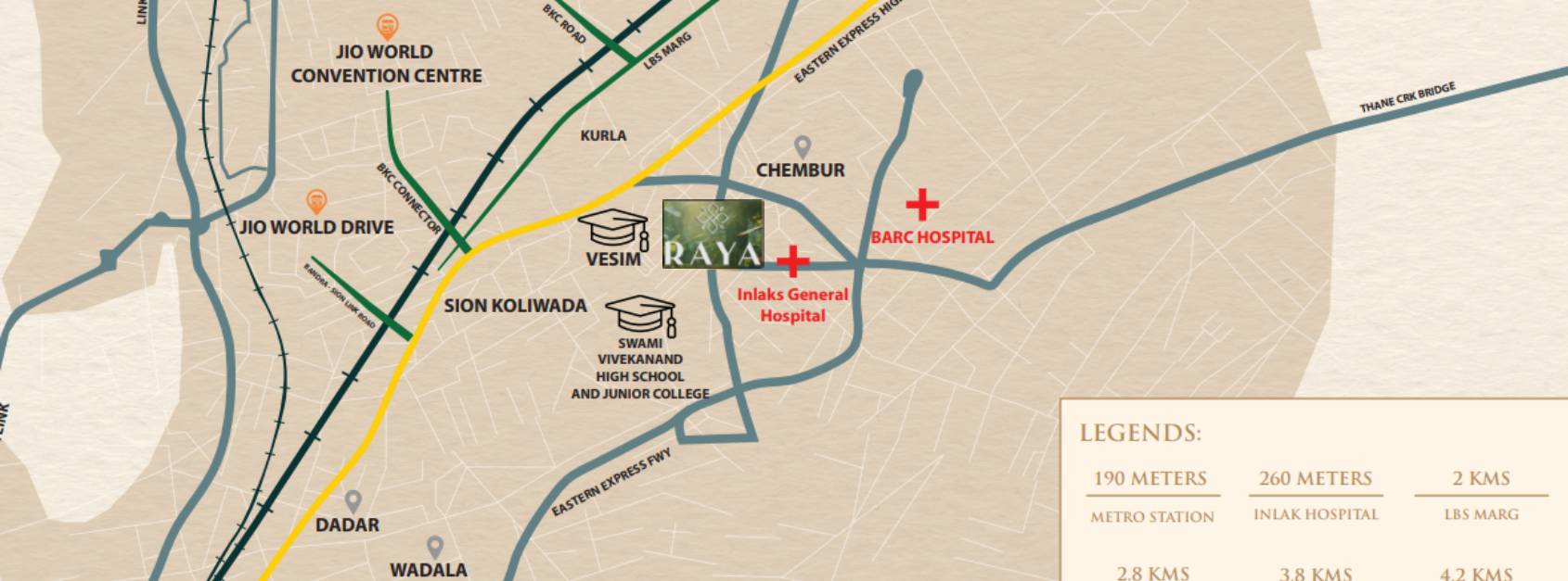 Roswalt Raya Location Map